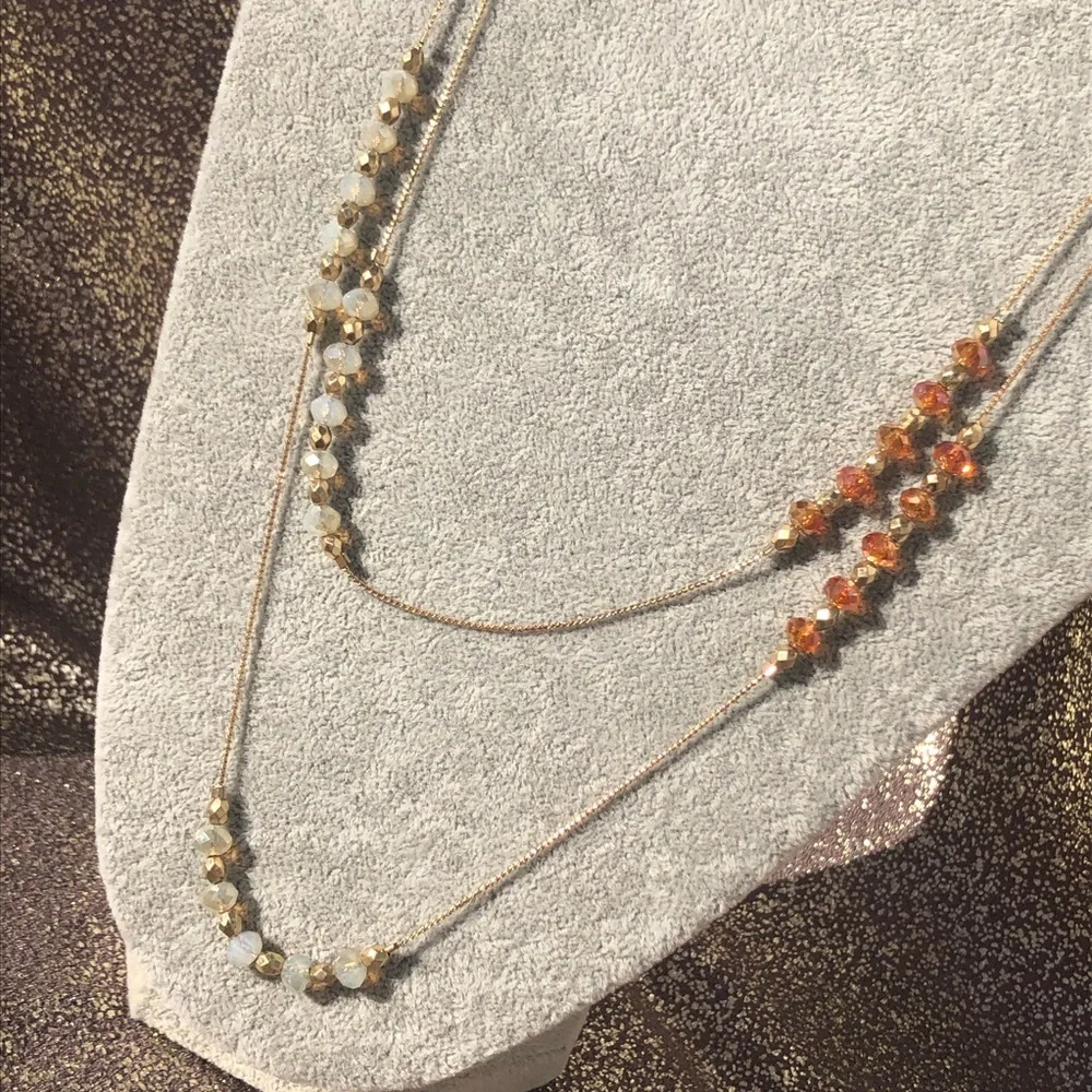 Long Layered Necklace - Picture 2 of 13